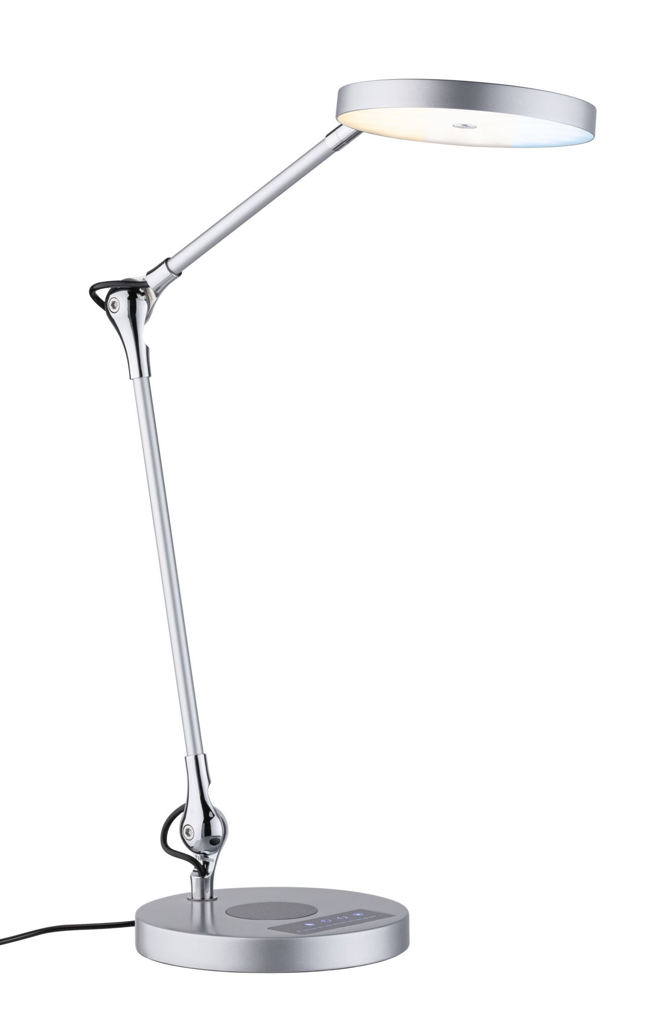 P 78014 LED stolní lampa na psací stůl Numis CCT 11W stříbrná - PAULMANN
