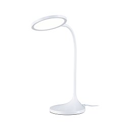 Obrázek pro produkt LED stolní lampa na psací stůl Mejan 4000K 15W bílá mat - PAULMANN