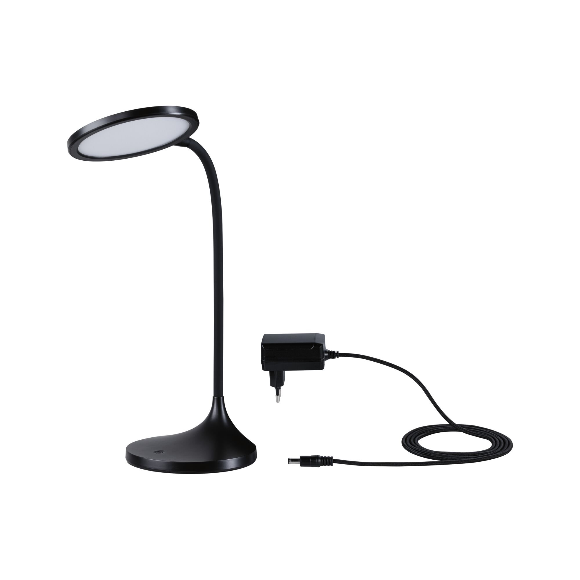 P 78017 LED stolní lampa na psací stůl Mejan 4000K 15W černá mat - PAULMANN (obrázek 11)