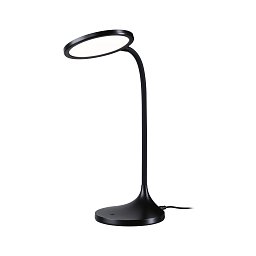 Obrázek pro produkt LED stolní lampa na psací stůl Mejan 4000K 15W černá mat - PAULMANN