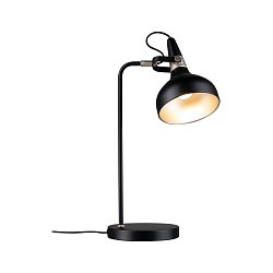 Obrázek pro produkt Stolní lampa Juna E14 max. 20W černá mat, šampaň kov - PAULMANN