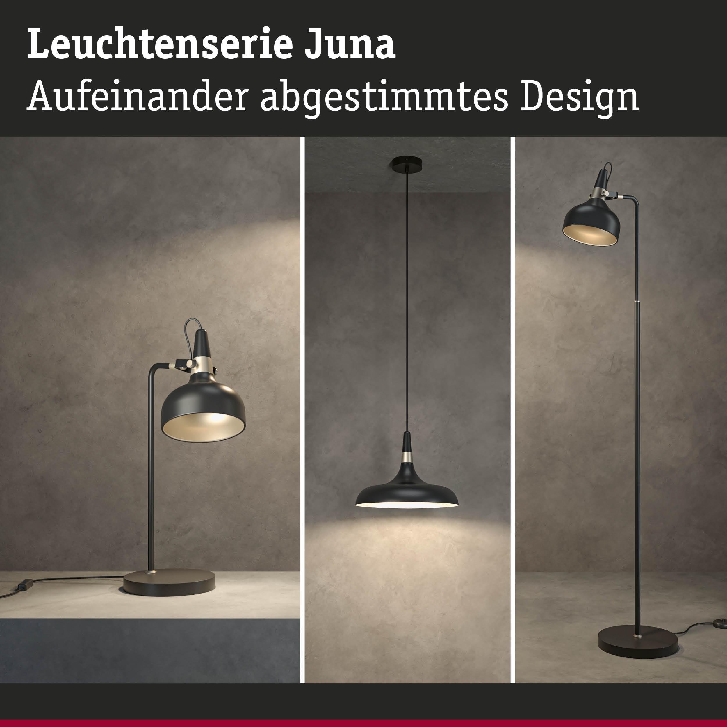 P 78480 Stojací svítidlo Juna E14 max. 20W černá mat/šampaň kov - PAULMANN (obrázek 5)