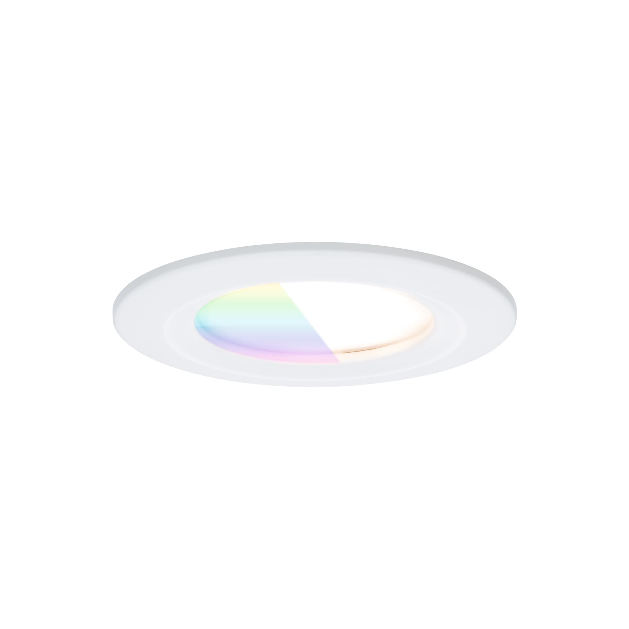 P 92449 LED vestavné svítidlo Nova Coin IP44 kruhové 78mm RGBW+ 3x6W 230V bílá mat hliník - PAULMANN (obrázek 8)
