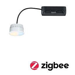 Obrázek pro produkt LED Modul vestavné svítidlo měnitelná bílá Coin 50mm Coin 6W 230V stmívatelné 2200 - 6500K satén - PAULMANN