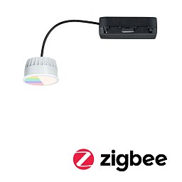 Obrázek pro produkt LED Modul vestavné svítidlo RGBW Coin 50mm Coin 6W 230V stmívatelné 2200 - 6500K satén - PAULMANN