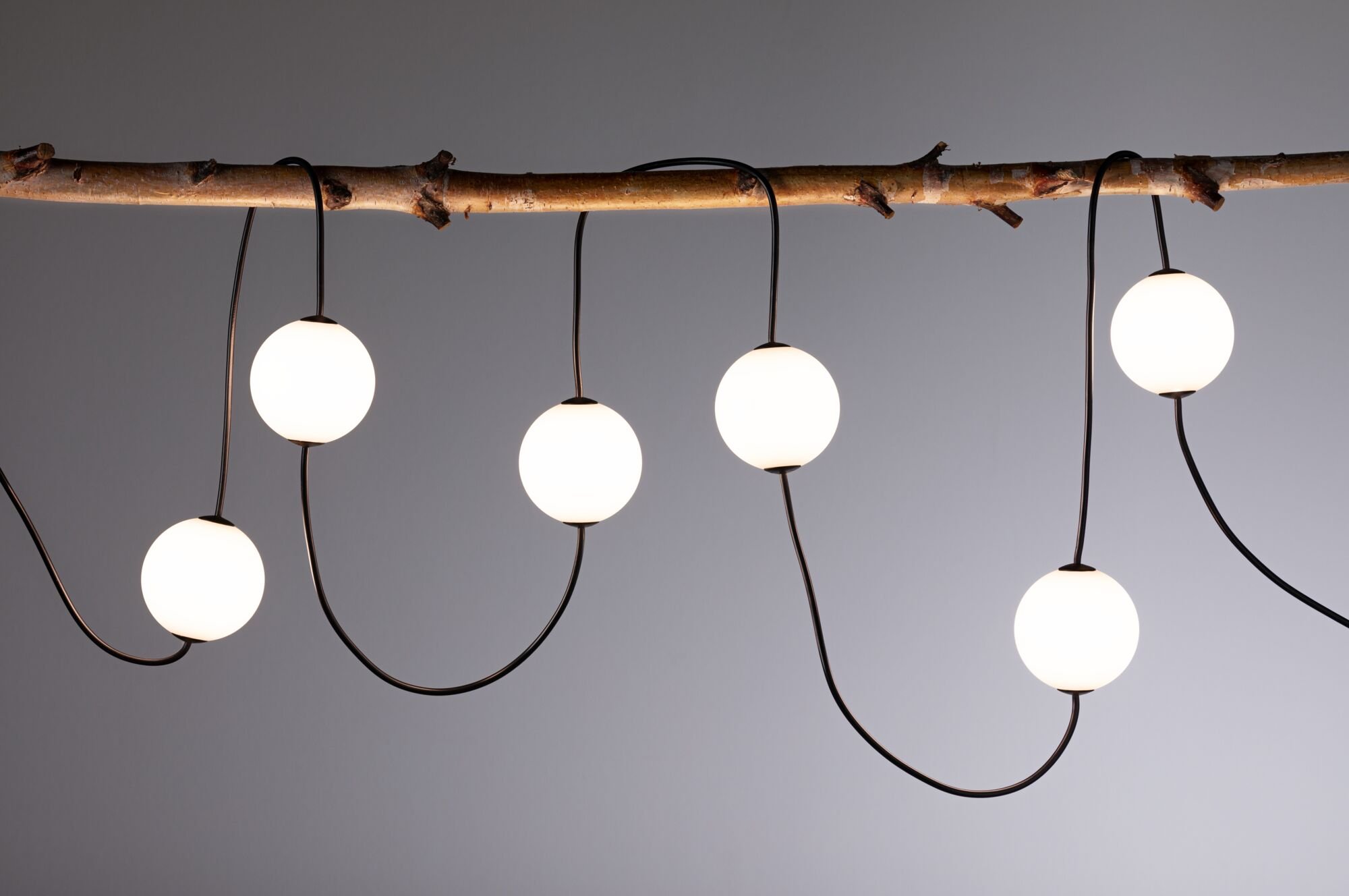 P 94912 Plug & Shine LED světelný řetěz Naima prodlužovací sada IP67 3000K 3x1W 1,71m černá - PAULMANN (obrázek 9)