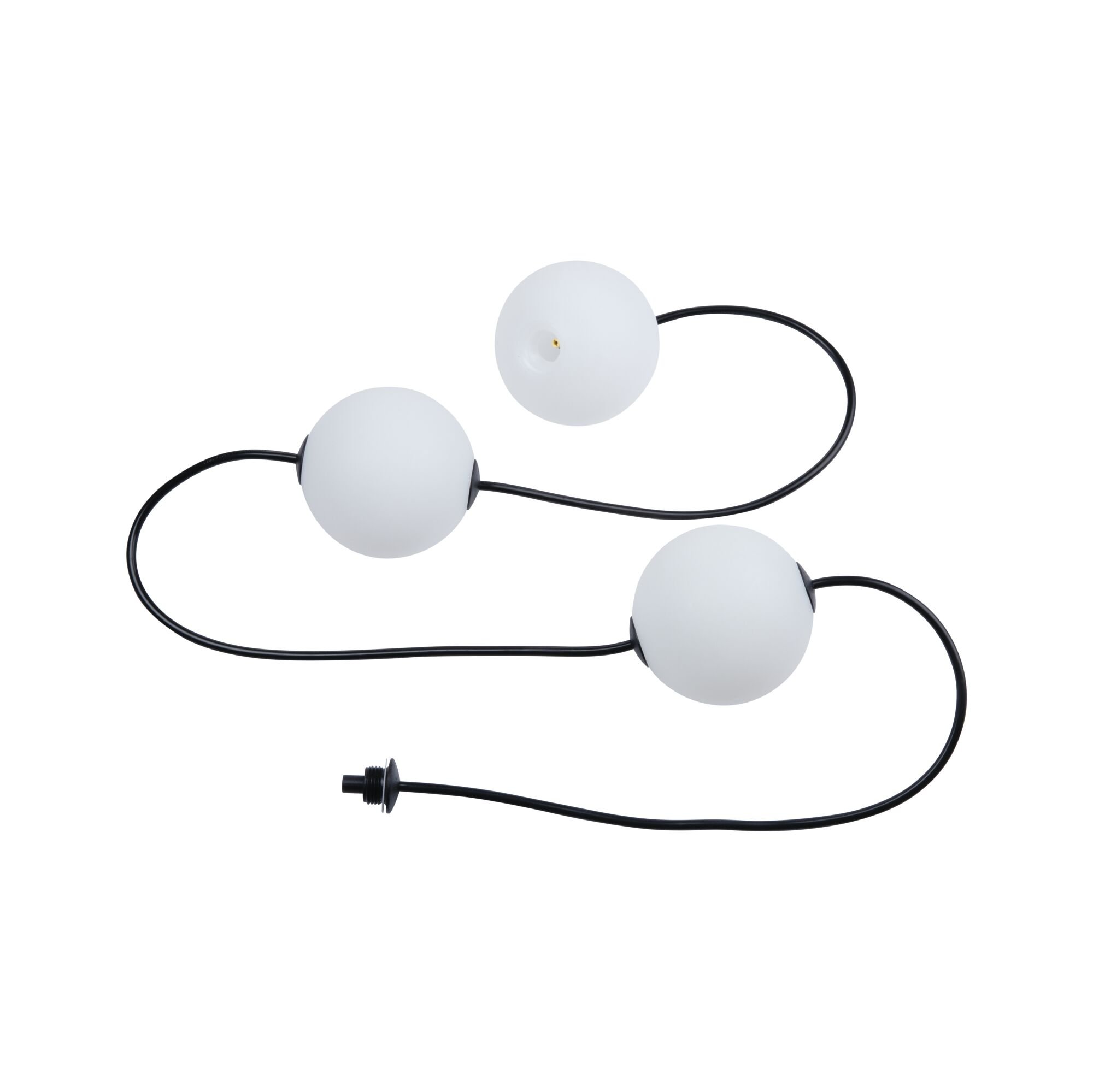 P 94912 Plug & Shine LED světelný řetěz Naima prodlužovací sada IP67 3000K 3x1W 1,71m černá - PAULMANN (obrázek 13)