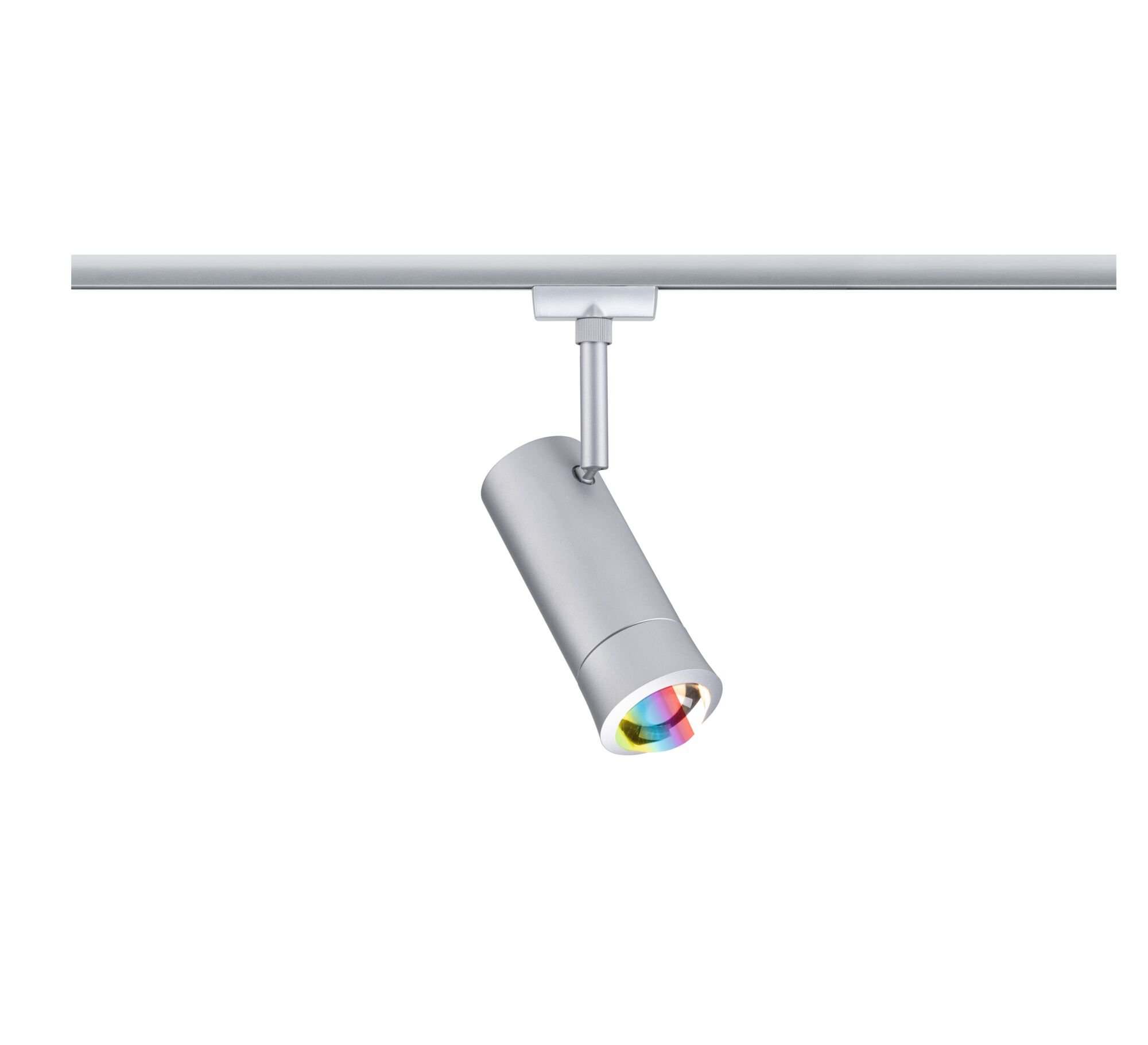 P 95691 URail spot Smart Home Zigbee 3.0 Tarie RGBW 4,5W RGBW+ stmívatelné 230V matný chrom - PAULMANN
