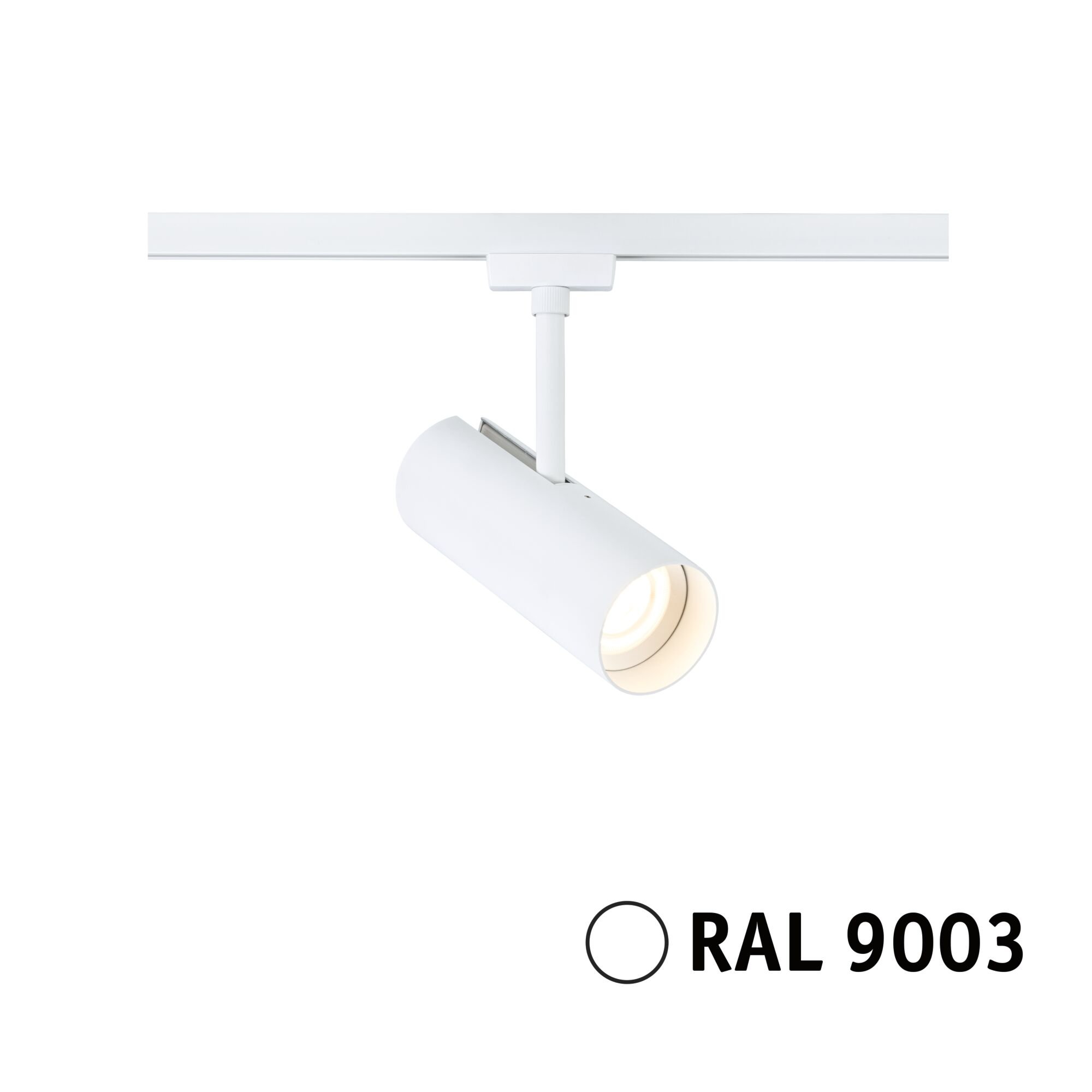 P 95695 URail lištový spot Theron spot 11W 3000K stmívatelné 230V bílá - PAULMANN