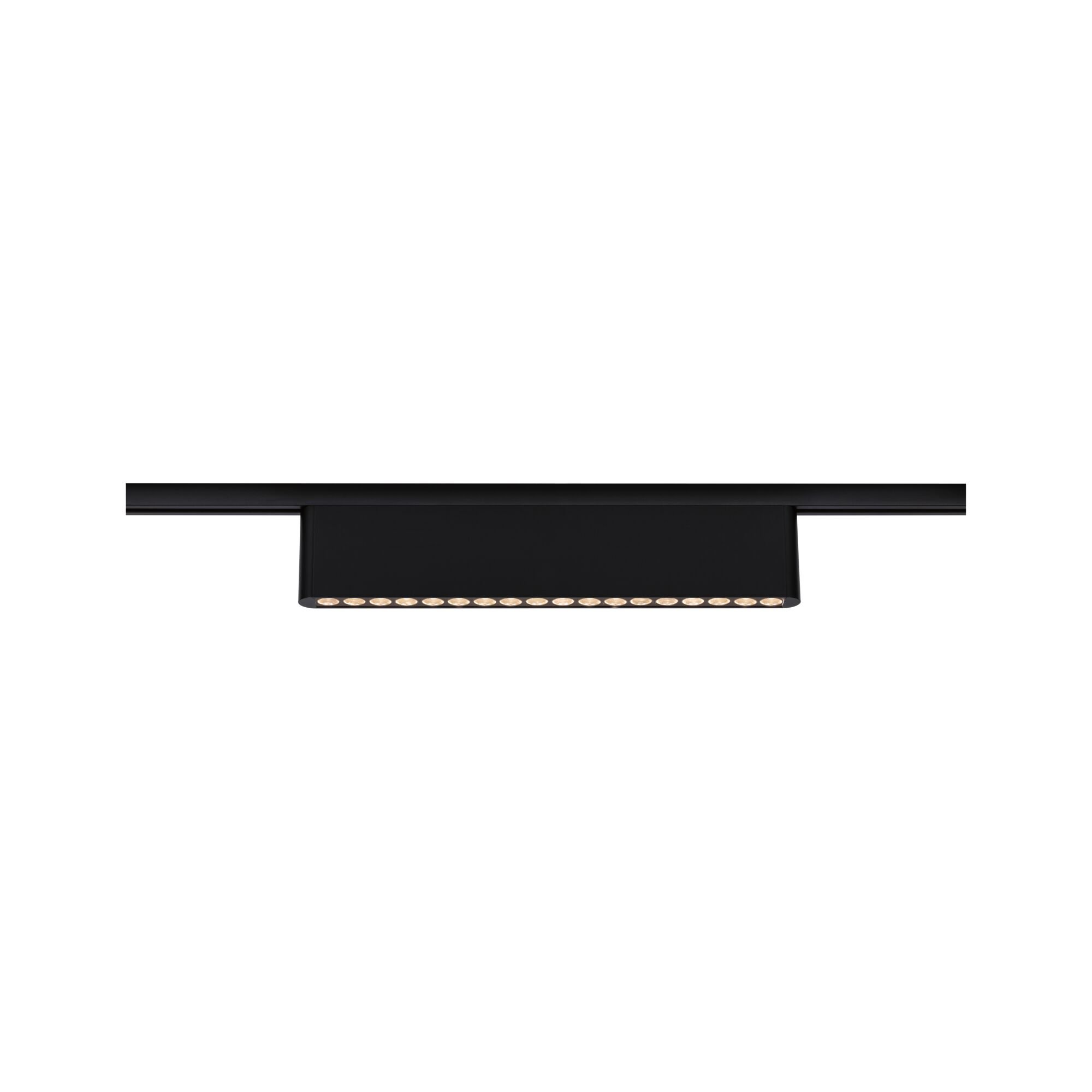 P 95715 URail Lightbar 3-krokové-stmívatelné Zelos 10W 3000K stmívatelné 230V černá mat - PAULMANN