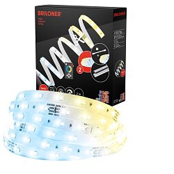Obrázek pro produkt Pimp Your Stripe základní sada LED Strip 2m, CCT, dálkový ovladač - BRILONER