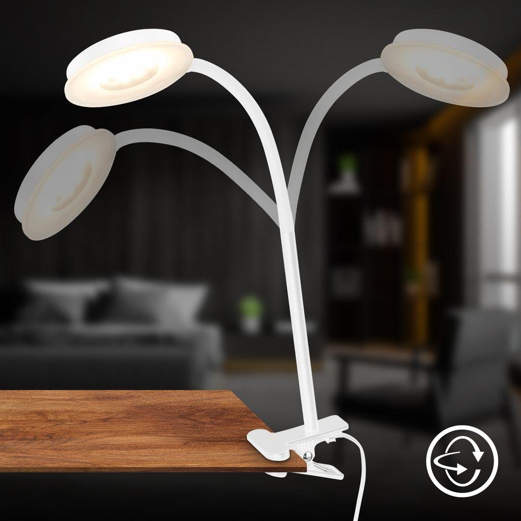 BRI 2195016 Plegg lampička s klipsem - 3,2W, 350lm, LED, nastavitelné, bílé - BRILONER (obrázek 5)