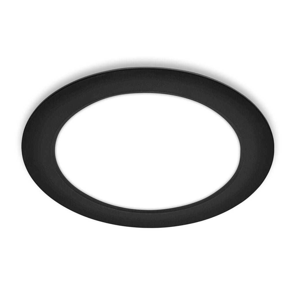 BRI 7995015 Jeft vestavný spot 220mm - 230V, 18W, 1980lm, LED, neutrální bílá, černá - BRILONER