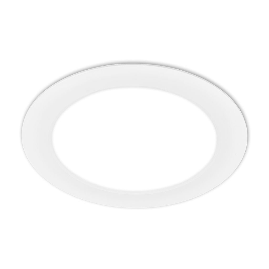 BRI 7995016 LED vestavné bodové svítidlo – pr.220mm, ploché, 18W, 230V, 18W, neutrální bílá, bílé - BRILONER