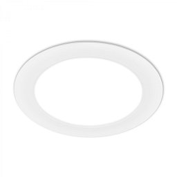 Obrázek pro produkt LED vestavné bodové svítidlo – pr.22mm, ploché, 18W, 230V, 18W, neutrální bílá, bílé - BRILONER