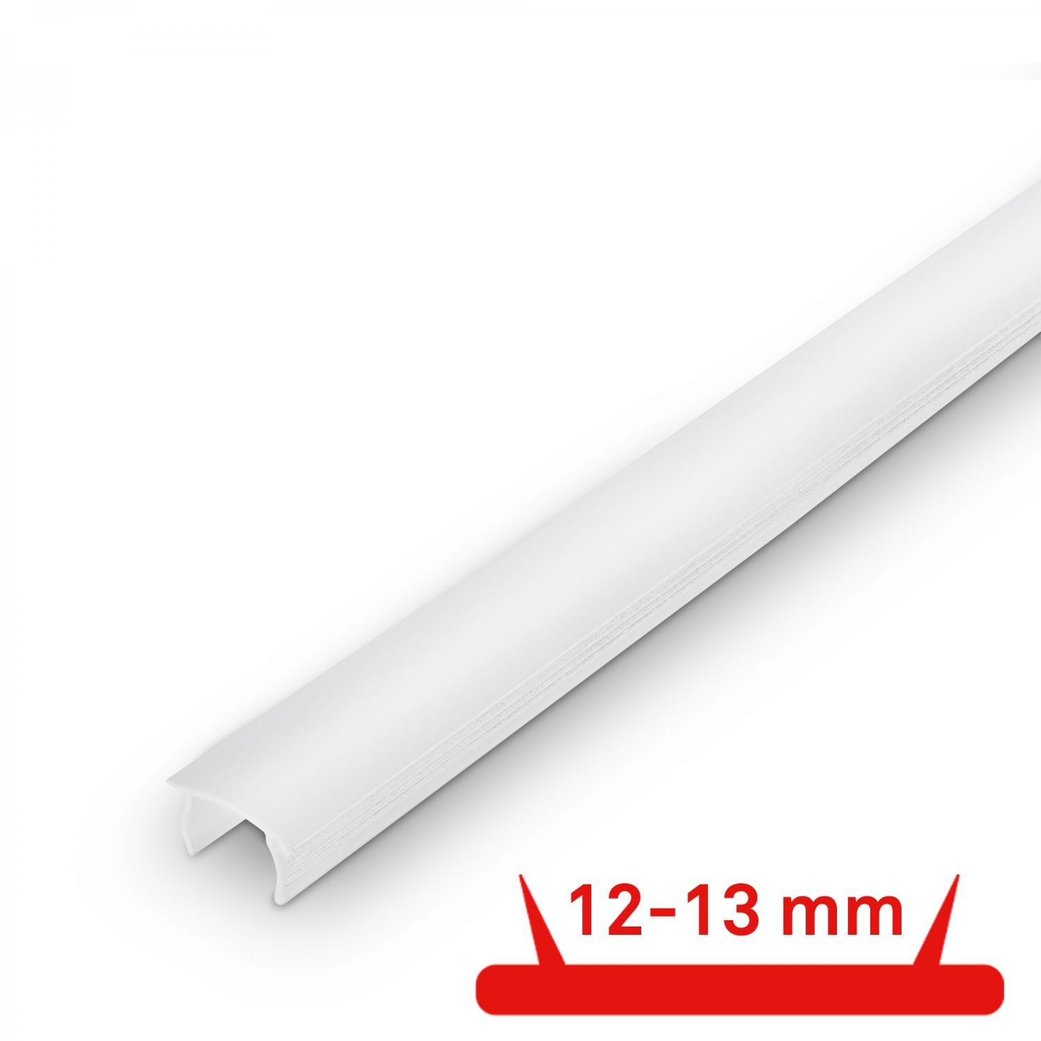 BRI 8043006 Pimp your panel difuzor 12-13mm pro nástěnné panely, 130cm, zkrátitelný, klipový, bílá - BRILONER