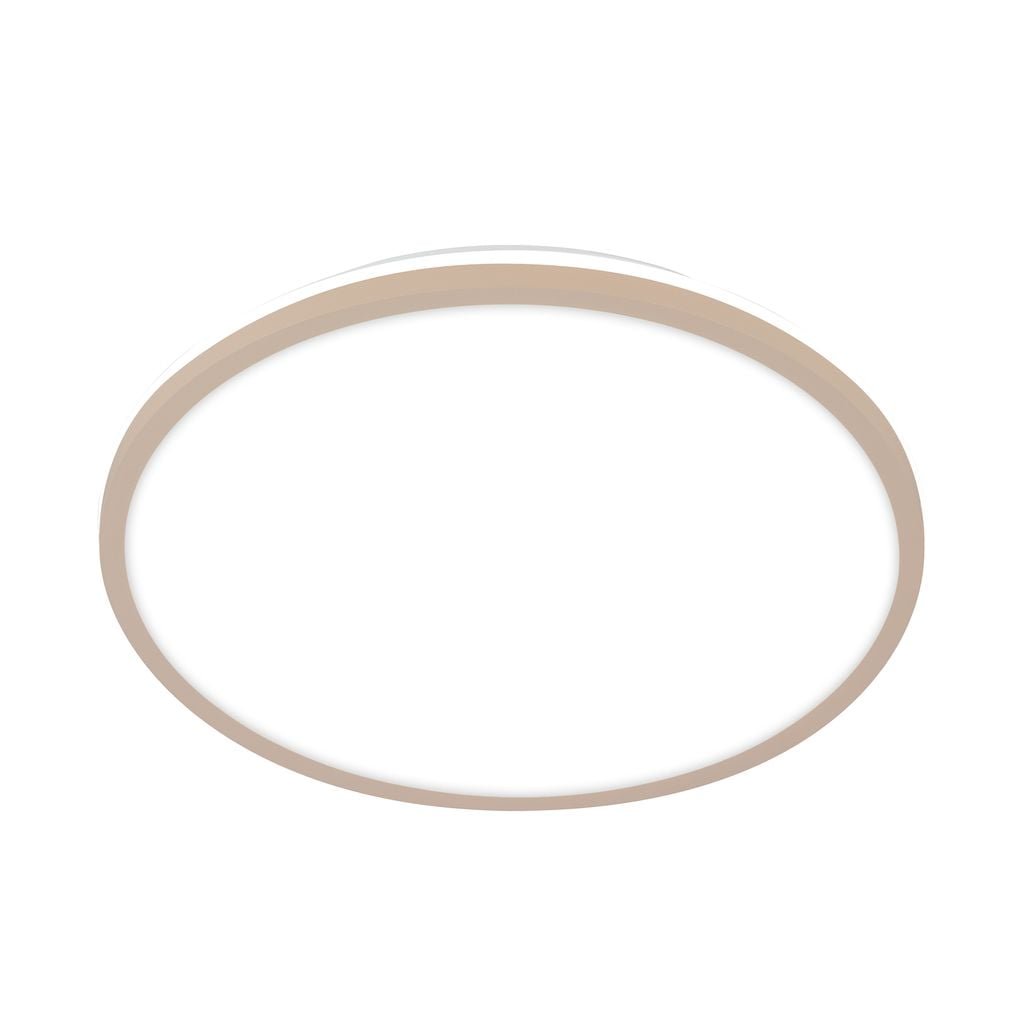 BRILO 3046011 Lana stropní svítidlo pr.28 cm - 15W, 1500lm, LED, přímé a nepřímé osvětlení, neutrální bílá, béžová - BRILO