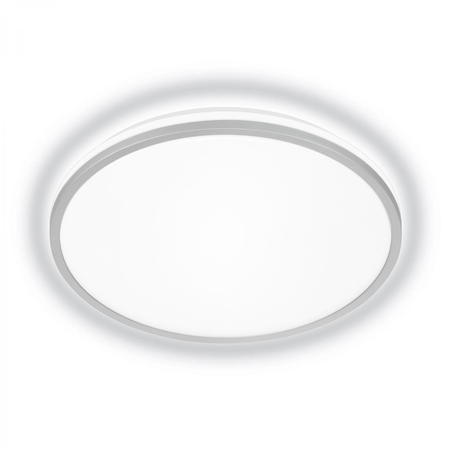 BRILO 3836014 Pulap A LED stropní svítidlo, třída A, přímé a nepřímé osvětlení, matný chrom - BRILO