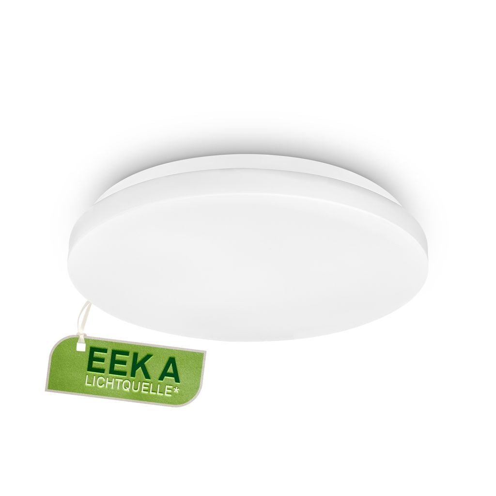 BRILO 3866016 Elipso A stropní svítidlo pr.29 cm - 8W, 1700lm, LED, třída A, bílé - BRILO