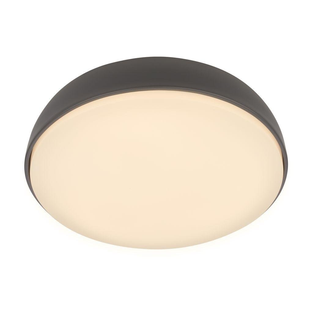 BRILO 3875015 Nikan stropní svítidlo pr.28,5 cm - 12W, 1200lm, LED, 3000K teplá bílá, antracit - BRILO