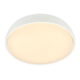 Obrázek pro produkt Nikan stropní svítidlo pr.28,5 cm - 12W, 1200lm, LED, 3000K teplá bílá, bílé - BRILO