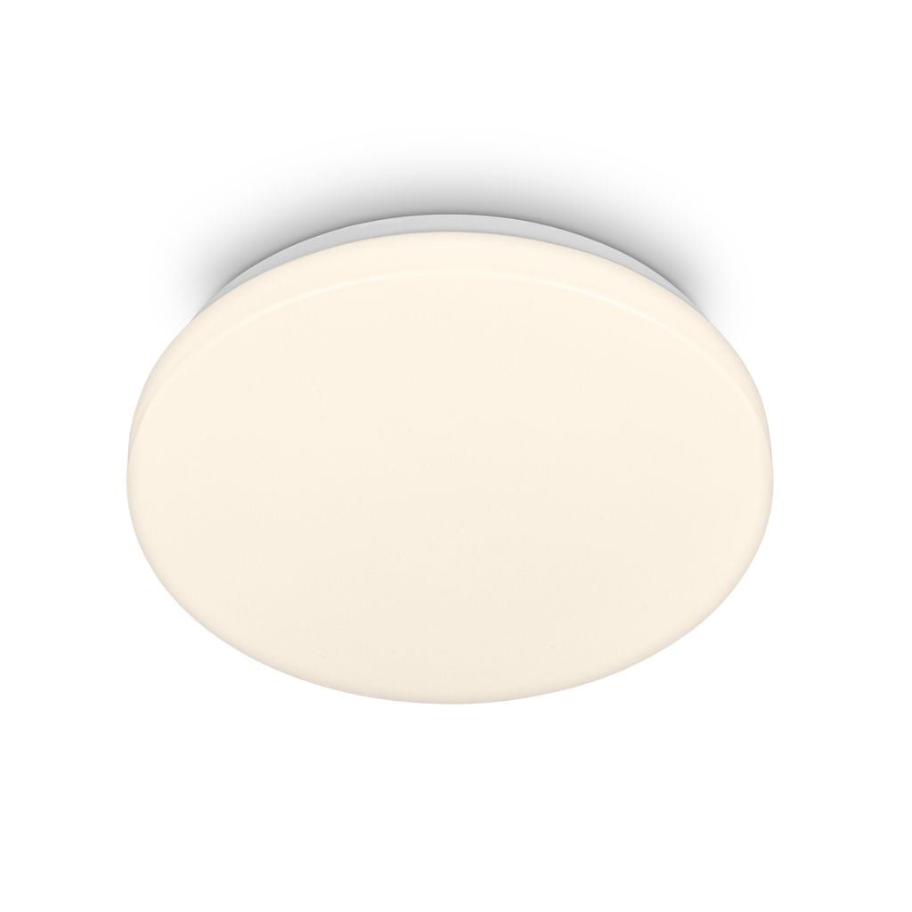 BRILO 3891016 Mojo stropní svítidlo pr.27 cm - 12W, 1300lm, LED, teplá bílá, IP54, bílé - BRILO