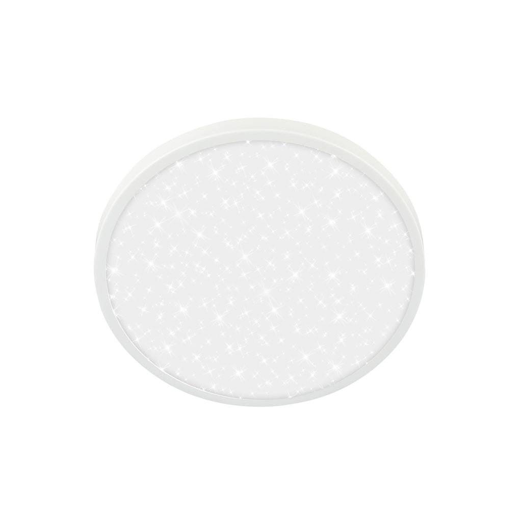 BRILO 3902016 Competo stropní svítidlo pr.24 cm - 12W, 1300lm, LED, neutrální bílá, bílé - BRILO