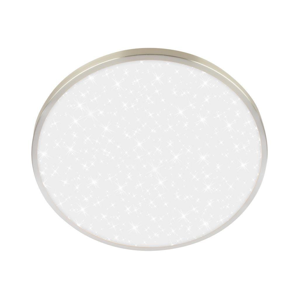 BRILO 3904012 Competo stropní svítidlo pr.33 cm - 22W, 2400lm, LED, neutrální bílá, matný nikl - BRILO