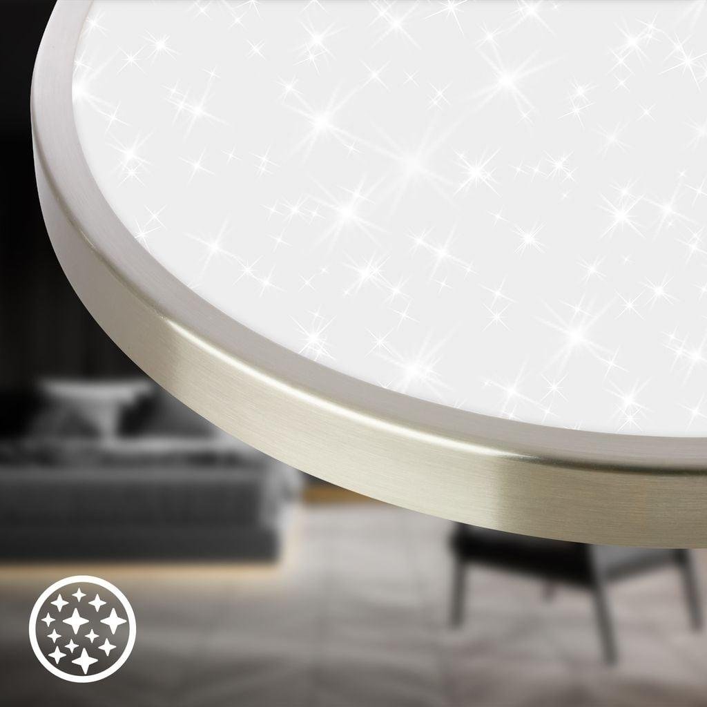 BRILO 3904012 Competo stropní svítidlo pr.33 cm - 22W, 2400lm, LED, neutrální bílá, matný nikl - BRILO (obrázek 5)