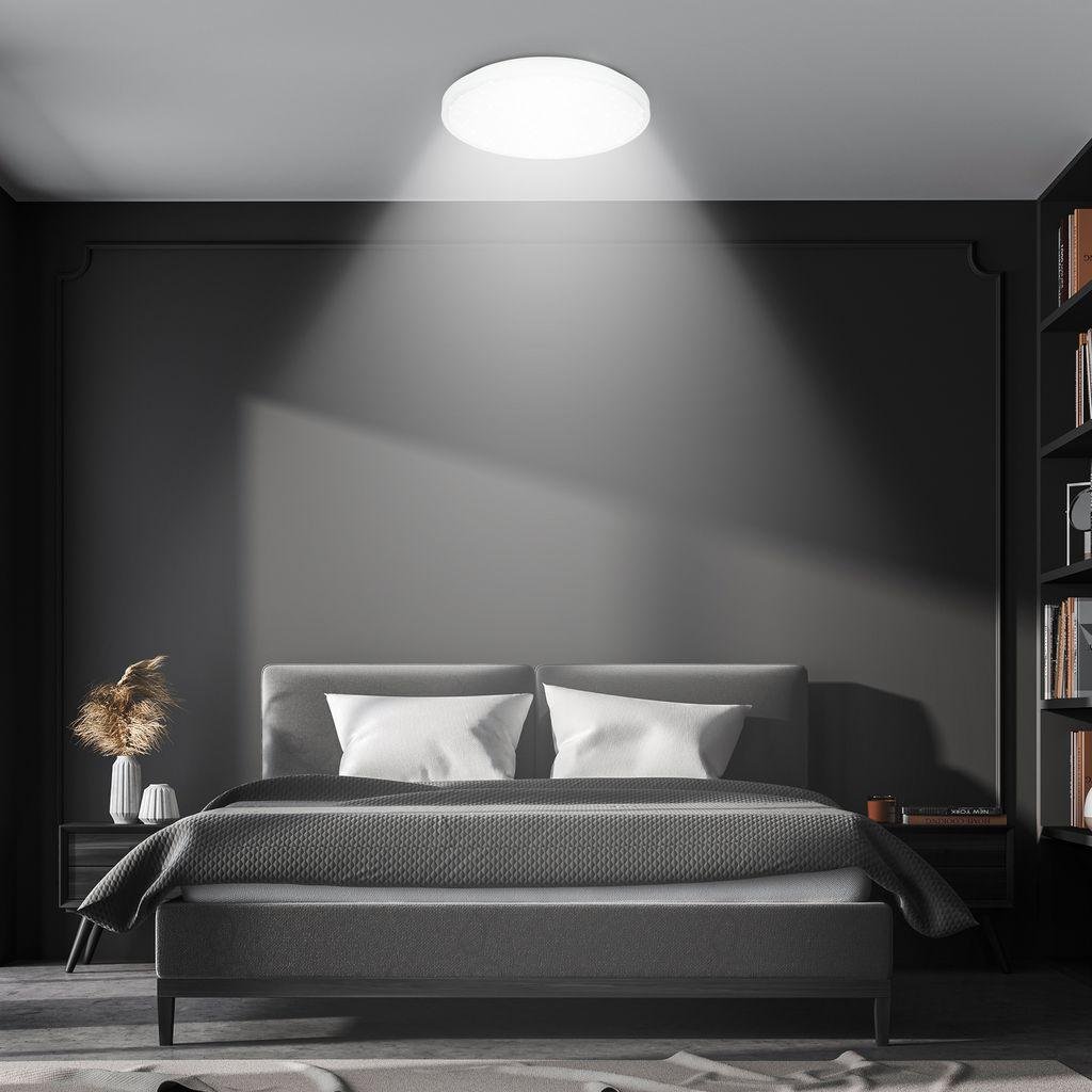 BRILO 3904016 Competo stropní svítidlo pr.33 cm - 22W, 2400lm, LED, neutrální bílá, bílé - BRILO (obrázek 6)