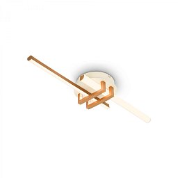 Obrázek pro produkt Tinka stropní svítidlo 78x16 cm - 18W, 2000lm, LED, teplá bílá, kávová - BRILO