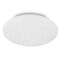 Obrázek pro produkt Git stropní svítidlo pr.38 cm - 18W, 2200lm, LED, hvězdné nebe, neutrální bílá, bílé - BRILO