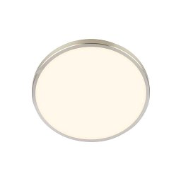 Obrázek pro produkt Nobre stropní svítidlo pr.24 cm - 10,5W, 1200lm, teplá bílá, LED, matný nikl - BRILO