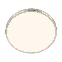 Obrázek pro produkt Nobre stropní svítidlo pr.33 cm - 17,5W, 2400lm, teplá bílá, LED, matný nikl - BRILO