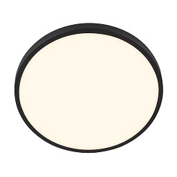 Obrázek pro produkt Nobre stropní svítidlo pr.33 cm - 17,5W, 2400lm, teplá bílá, LED, černá - BRILO