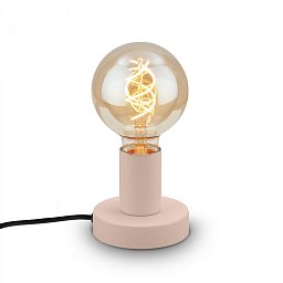 Obrázek pro produkt TEEPU stolní lampa - s vypínačem, retro, max. 10W, E27 patice, béžová - BRILO