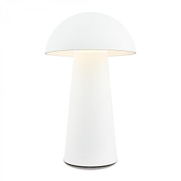 Obrázek pro produkt BRILONER Fungo Mini LED stolní lampička bezdrátová IP44, stmívatelné, dotykový vypínač, bílá 7520016