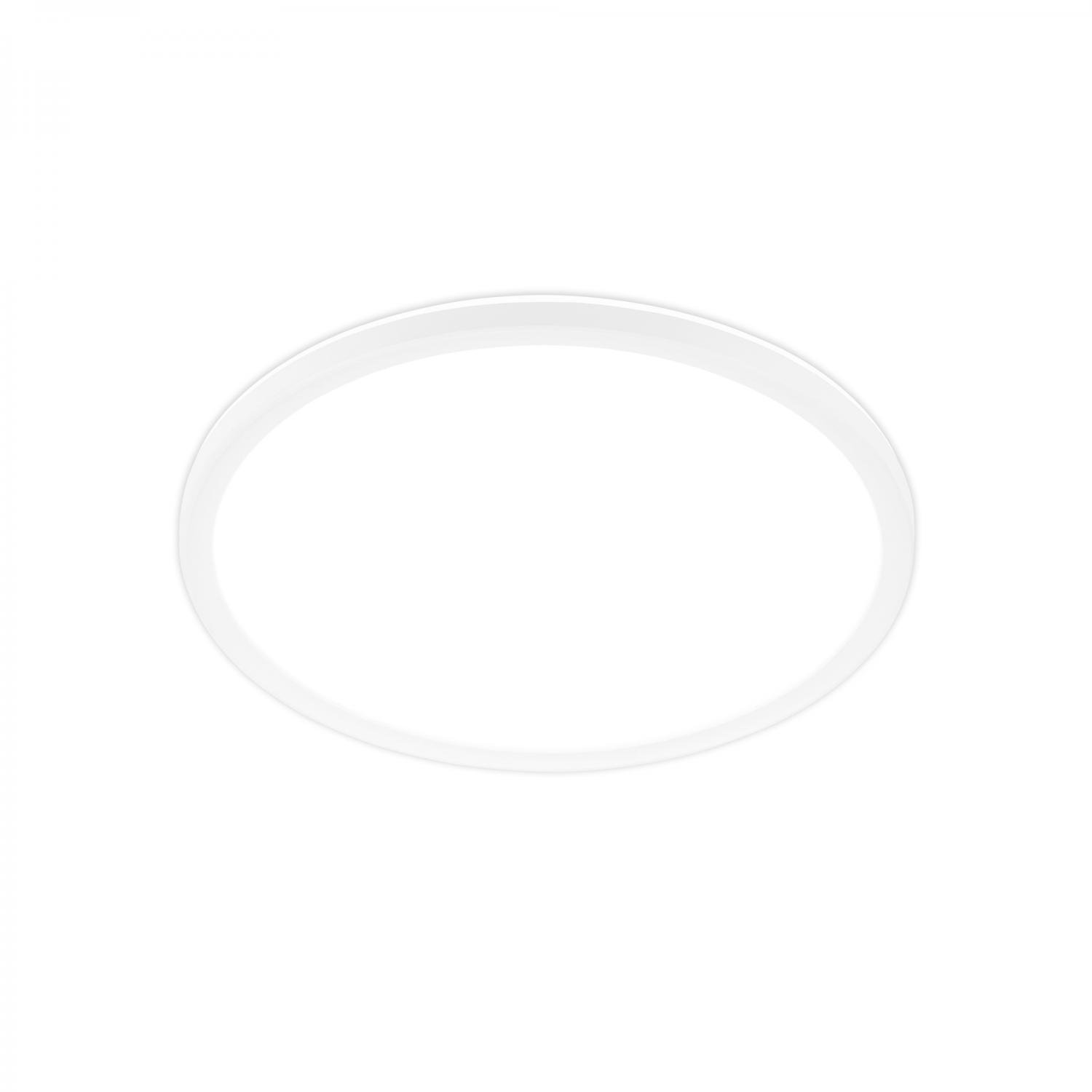 BRILO 7546016 Tava A LED stropní svítidlo, třída A, přímé a nepřímé osvětlení, 50.000h, kruhové 29 cm, bílé - BRILO