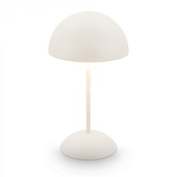 Obrázek pro produkt BRILONER Kugle stolní lampička - 3W, 250lm, bezdrátová, LED, stmívatelné, dotykový vypínač, teplá bílá, bílá 7578016