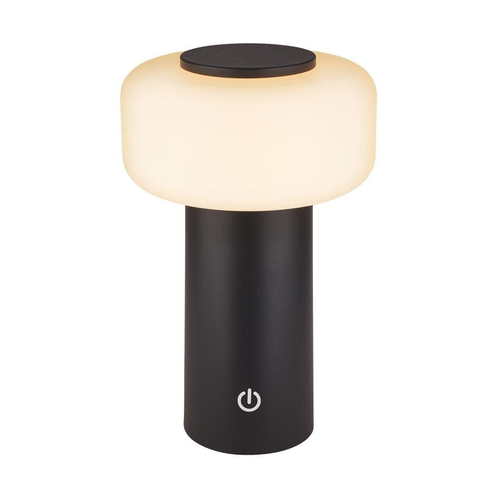 BRILO 7580015 Juna stolní lampa - 1,8W, 210lm, nabíjecí, LED, stmívatelné, dotykový vypínač, teplá bílá, antracit - BRILO