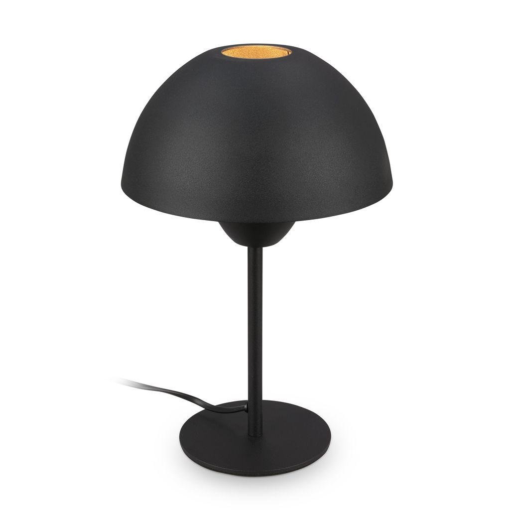 BRILO 7591015 Gryde na noční stolek - s vypínačem, E14 patice, max. 25W, černá - BRILO