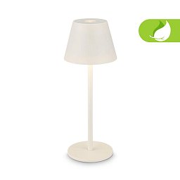Obrázek pro produkt BRILONER Kiki Nano stolní lampička - 1,5W, 130lm, nabíjecí, LED, stmívatelné, teplá bílá, bílá 7653016