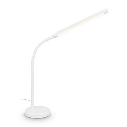 Obrázek pro produkt Mura stolní lampička - 6W, 600lm, LED, stmívatelné, dotykový vypínač, nastavitelné, bílá - BRILO