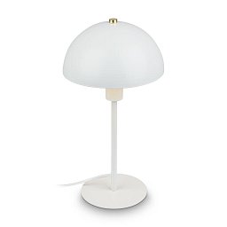 Obrázek pro produkt Pura stolní lampička - s vypínačem, E14 patice, bílá - BRILO