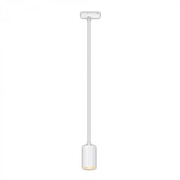 Obrázek pro produkt LED závěsné svítidlo GU10 lištový systém 230V – vysokonapěťový, moderní 145 cm, bílé - BRILO