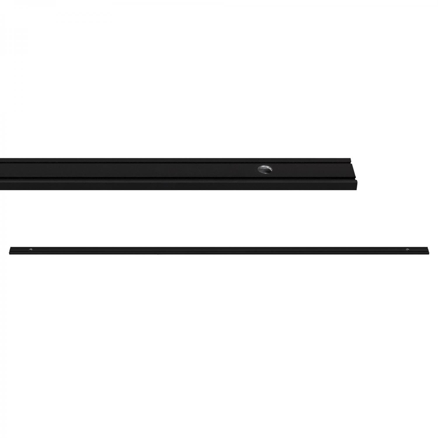 BRILO 8028005 1fázový nízkonapěťový systém kolejnice 48V, kov, 100 cm, přisazený, černá - BRILO