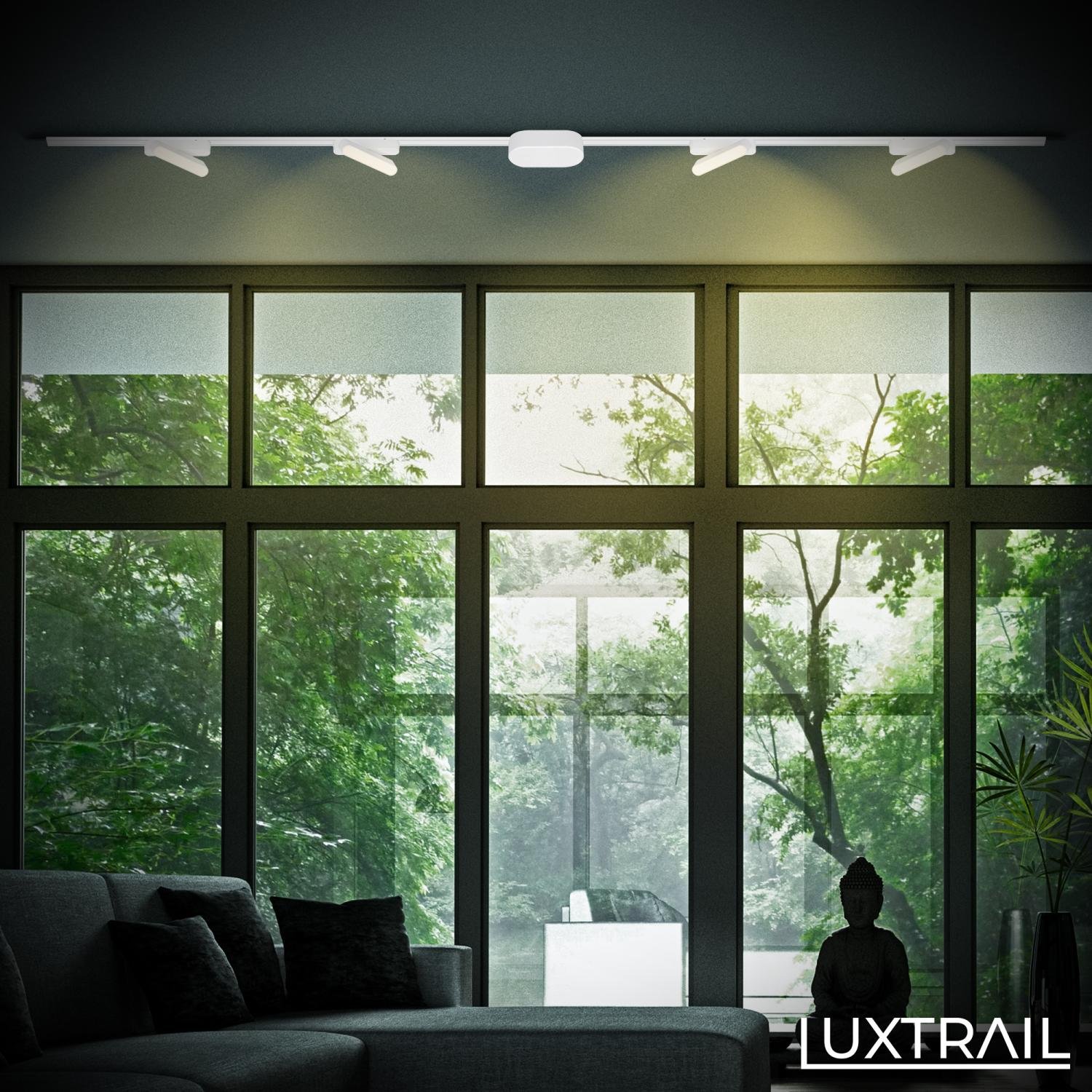 BRILO 8030016 LUXTRAIL lištový systém 48V, LED Tracklight, 5,5W, 720lm, nastavitelné, bílé - BRILO (obrázek 7)
