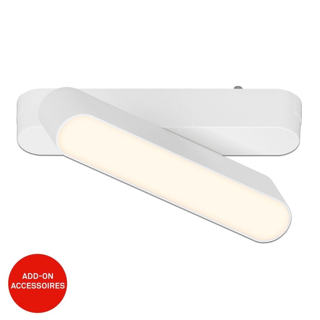 BRILO 8030016 LUXTRAIL lištový systém 48V, LED Tracklight, 5,5W, 720lm, nastavitelné, bílé - BRILO