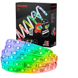 Obrázek pro produkt Pimp Your Stripe startovací sada LED pásek 2m, RGB+W, dálkový ovladač - BRILONER