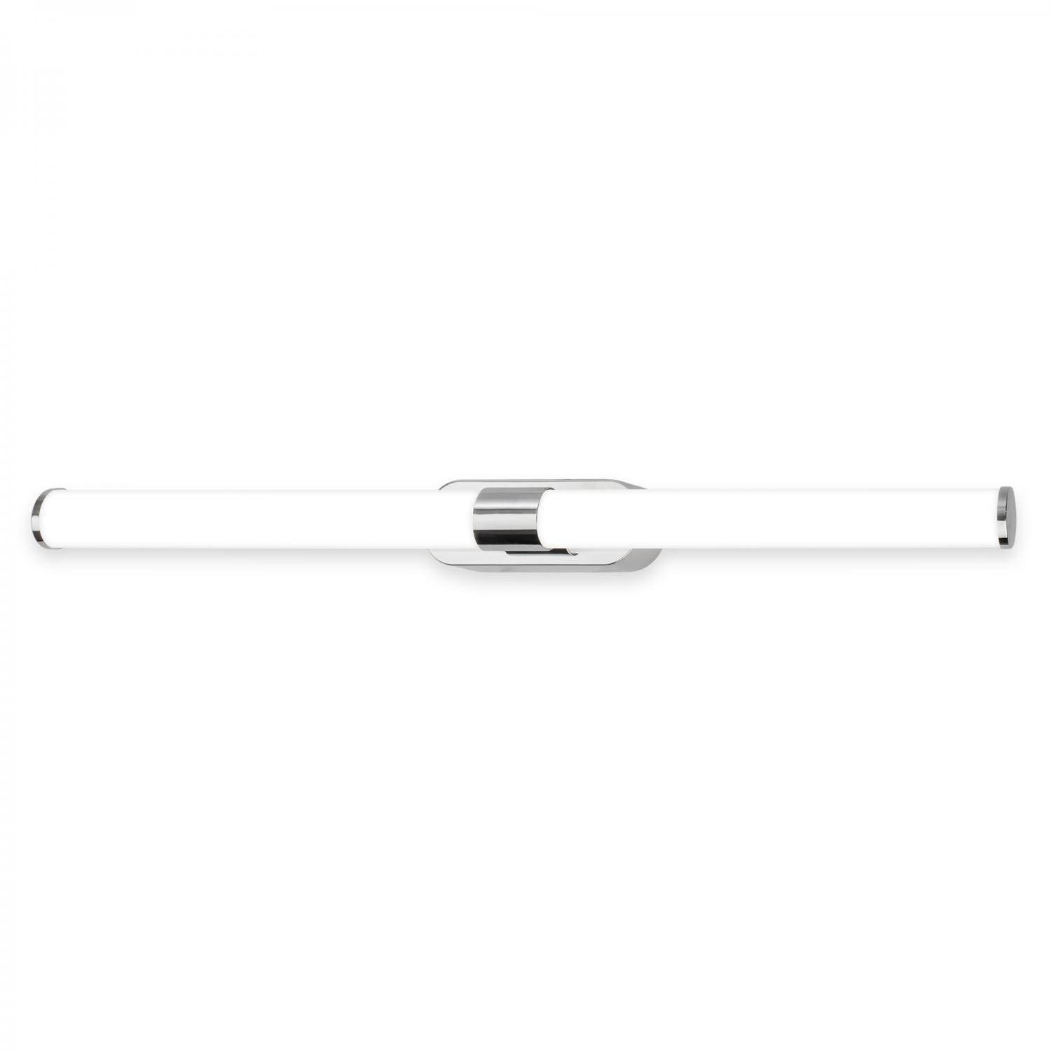BRI 2191118 Runt svítidlo k zrcadlu - 9W, 920lm, LED, montáž na stěnu, 40cm, neutrální bílá, chrom - BRILONER